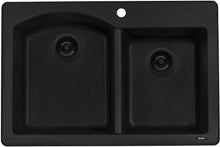 Load image into Gallery viewer, 33 x 22 inch Double Bowl Kitchen Sink
