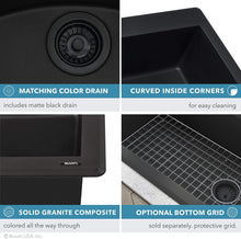 Load image into Gallery viewer, 33 x 22 inch Double Bowl Kitchen Sink

